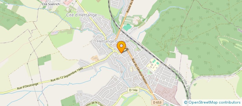 localisation de l'entreprise CCM HETTANGE RENTGEN GARCHE  HETTANGE GRANDE