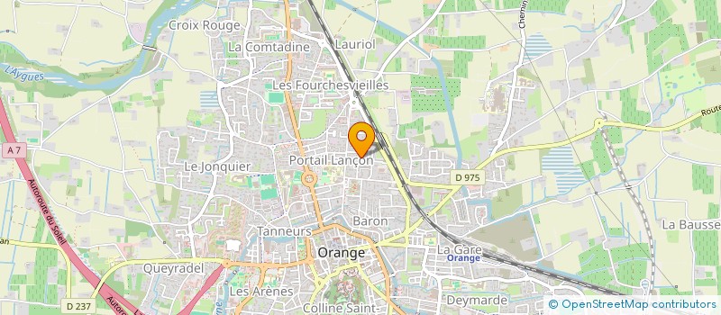 localisation de l'entreprise CCM IMMO  ORANGE