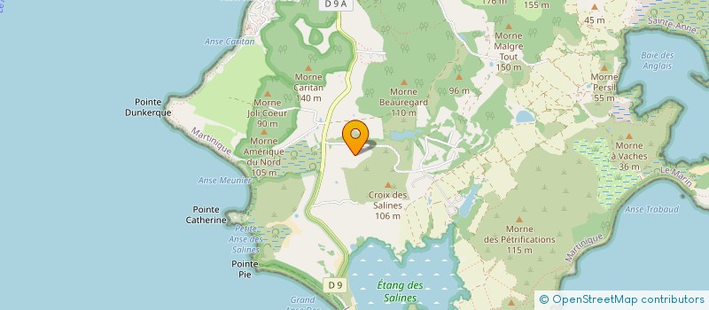 localisation de l'entreprise CCM IMMOBILIER  SAINTE-ANNE