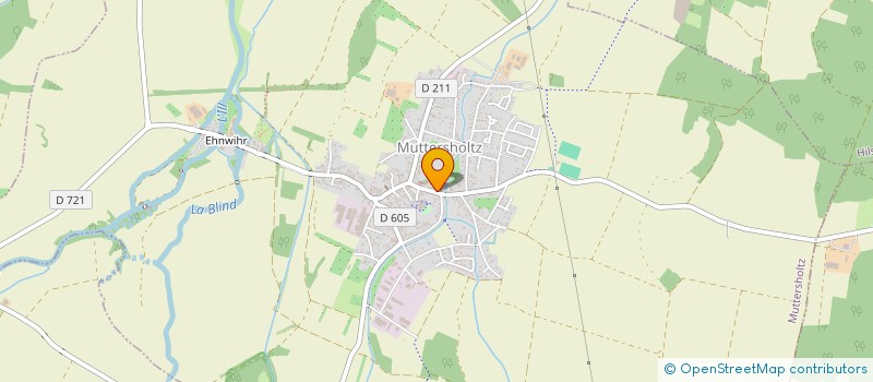 localisation de l'entreprise CCM RIED CENTRE ALSACE  MUTTERSHOLTZ