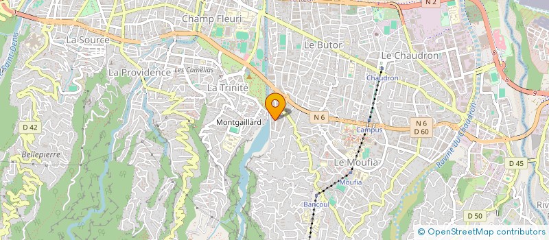 localisation de l'entreprise CCM SODISPA à SAINT-DENIS