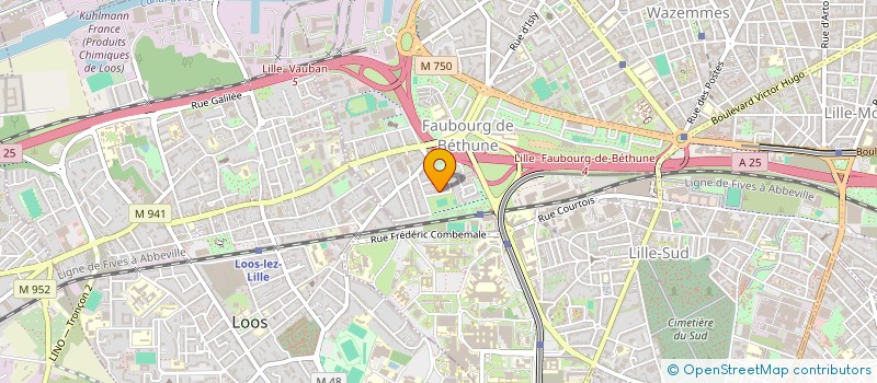 localisation de l'entreprise CCM STORAGE  LILLE