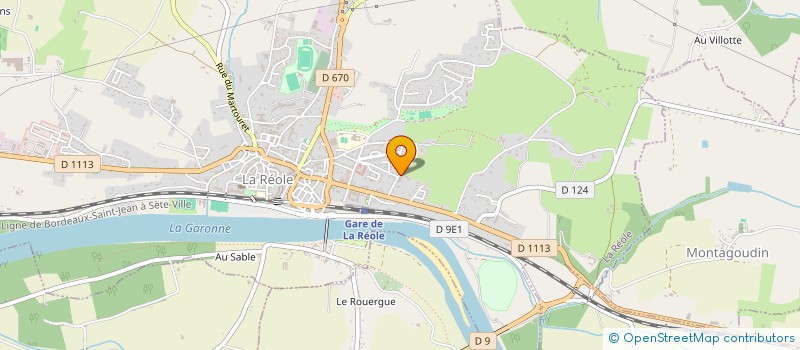 localisation de l'entreprise CCM THERMOFORMAGE  LA REOLE