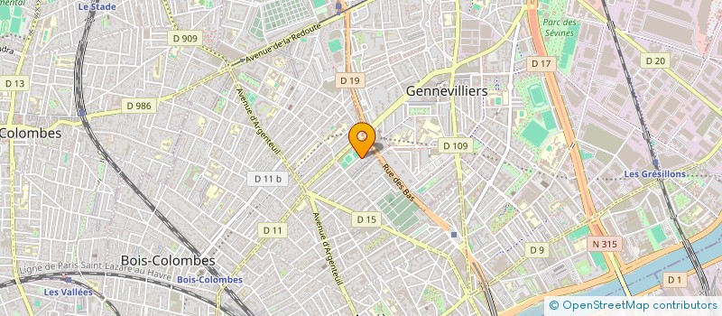 localisation de l'entreprise CCMBATICONSULTING  ASNIERES-SUR-SEINE