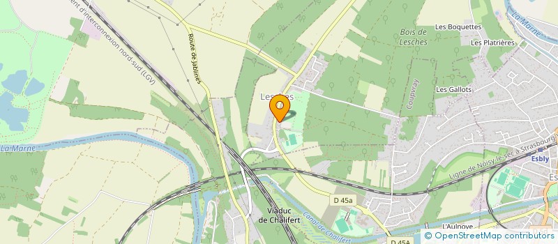 localisation de l'entreprise CCMC  LESCHES