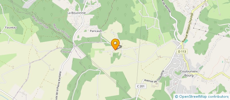 localisation de l'entreprise CCME  COULOUNIEIX-CHAMIERS