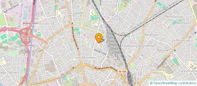 localisation de l'entreprise CCMG à TOULOUSE