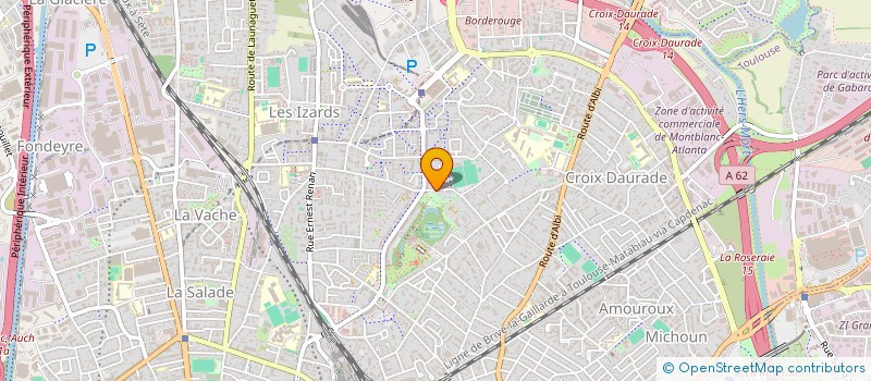 localisation de l'entreprise CCMH FINANCE SARL à TOULOUSE