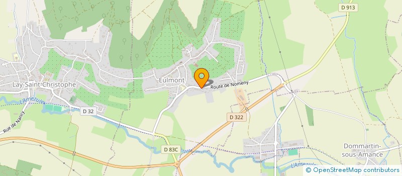 localisation de l'entreprise CCMI EST  EULMONT