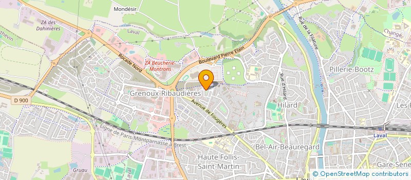 localisation de l'entreprise CCMJ à LAVAL