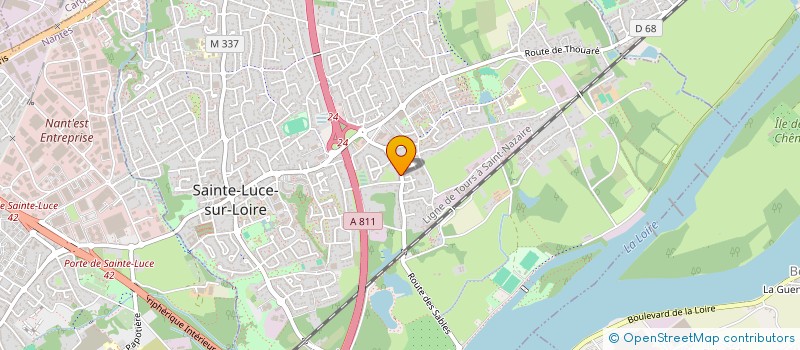 localisation de l'entreprise CCMJ99  SAINTE-LUCE-SUR-LOIRE