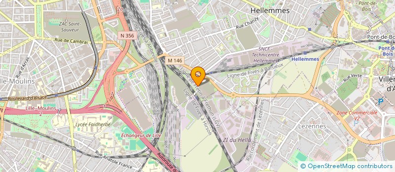 localisation de l'entreprise CCMK à LILLE