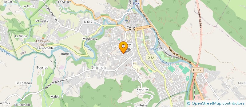 localisation de l'entreprise CCML à FOIX