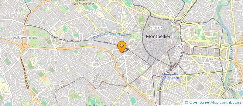 localisation de l'entreprise CCML RAMOS à MONTPELLIER