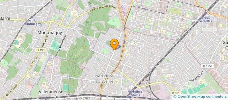 localisation de l'entreprise CCMM  PIERREFITTE-SUR-SEINE