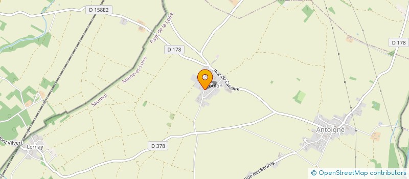 localisation de l'entreprise CCMP  ANTOIGNE