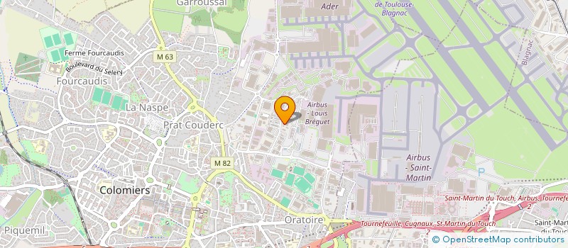 localisation de l'entreprise CCMPI à COLOMIERS
