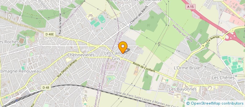 localisation de l'entreprise CCNF  HERBLAY-SUR-SEINE