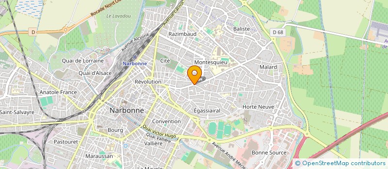 localisation de l'entreprise CCO à NARBONNE