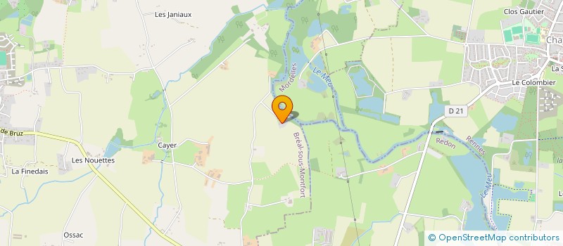 localisation de l'entreprise CCO CONSEIL & COACHING  BREAL-SOUS-MONTFORT