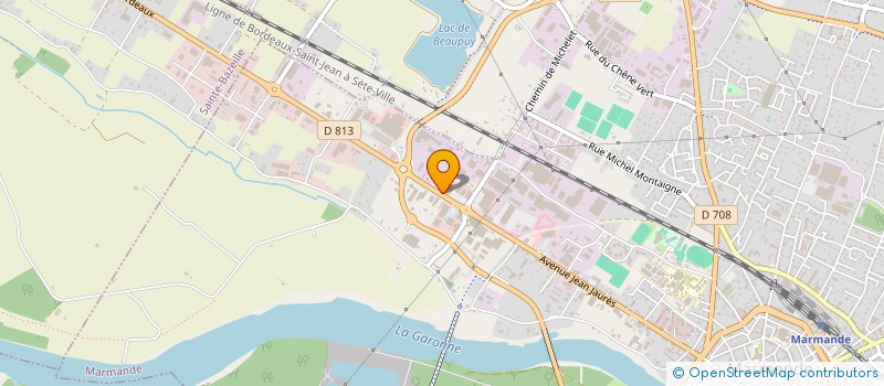 localisation de l'entreprise CCO MARMANDE  MARMANDE