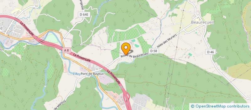 localisation de l'entreprise @CCOMPAGNEMENT  MEYREUIL