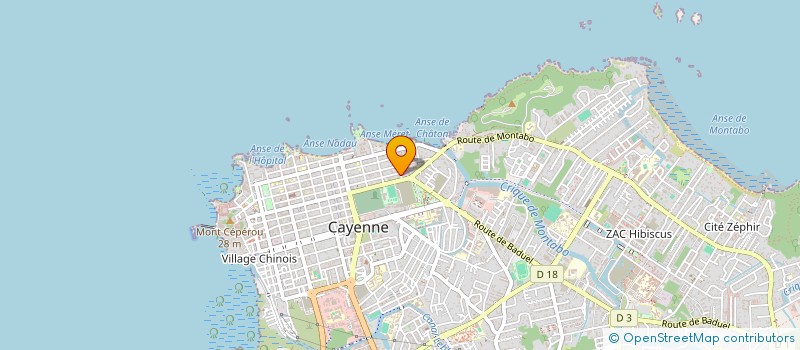 localisation de l'entreprise CCONSULT à CAYENNE