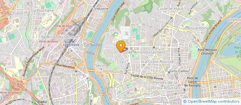 localisation de l'entreprise CCOS à LYON