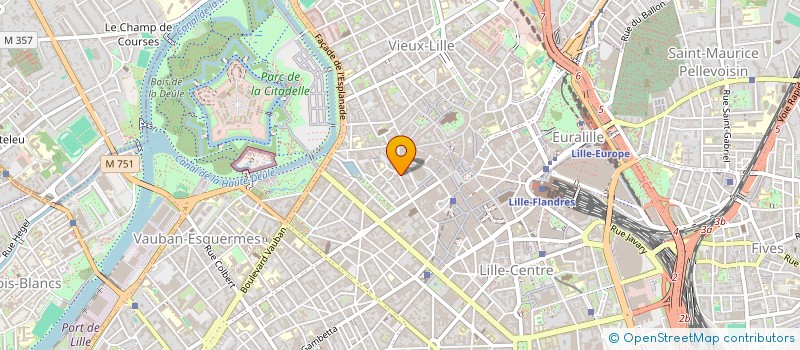 localisation de l'entreprise CCP à LILLE