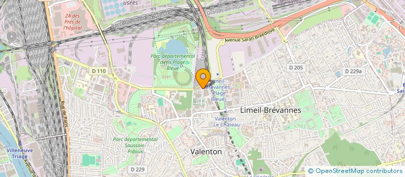 localisation de l'entreprise CCP INSTAL à VALENTON