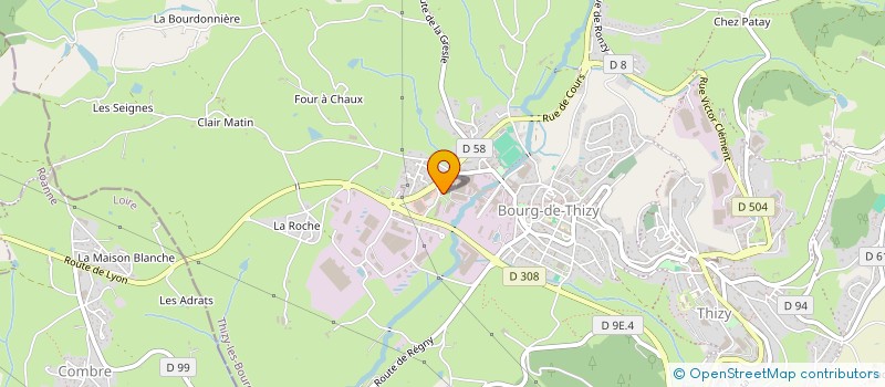 localisation de l'entreprise CCPA JLT  THIZY-LES-BOURGS