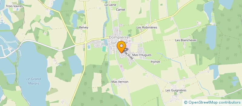 localisation de l'entreprise CCPB à BOURG-EN-BRESSE