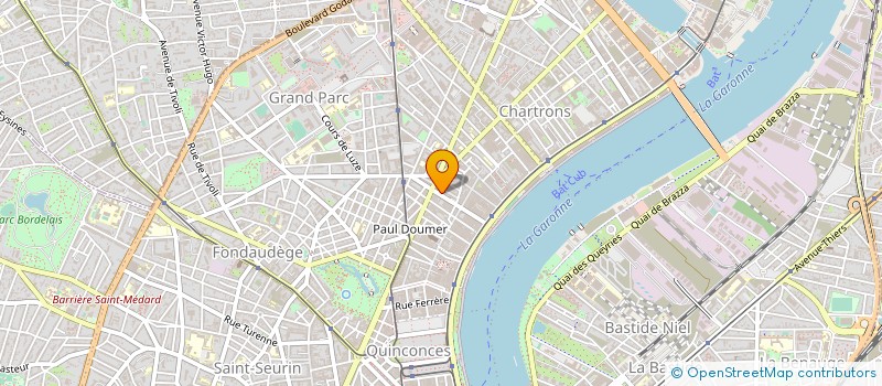 localisation de l'entreprise CCPC à BORDEAUX