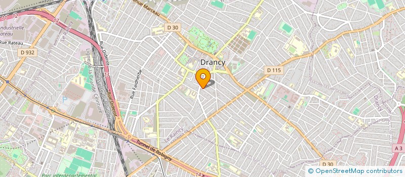 localisation de l'entreprise CCPJJ à DRANCY