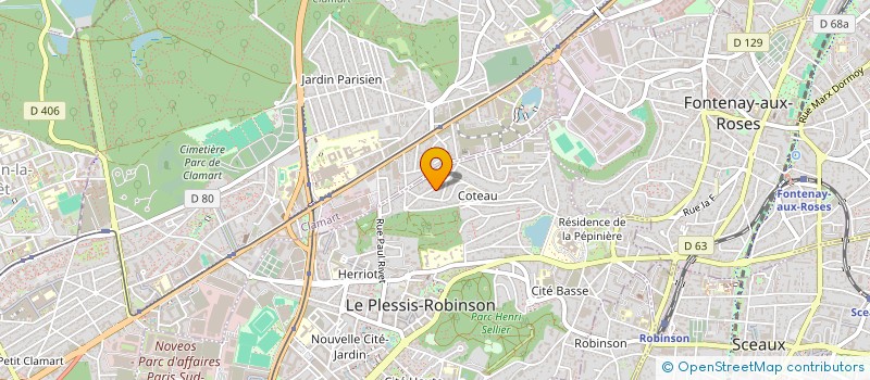 localisation de l'entreprise CCQ à LE PLESSIS-ROBINSON