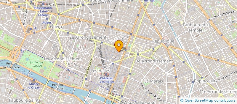 localisation de l'entreprise CCR à PARIS