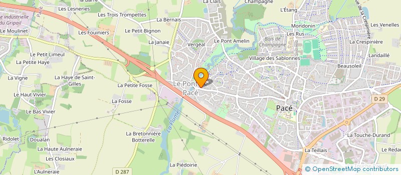 localisation de l'entreprise CCR à PACE