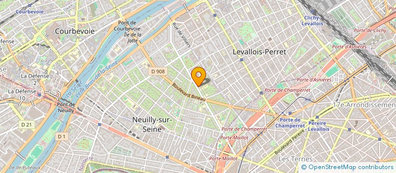 localisation de l'entreprise CCR 92 à NEUILLY-SUR-SEINE