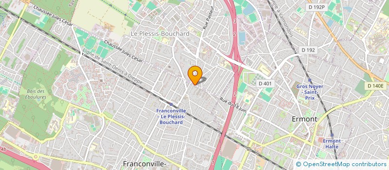 localisation de l'entreprise CCR FRANCE  FRANCONVILLE