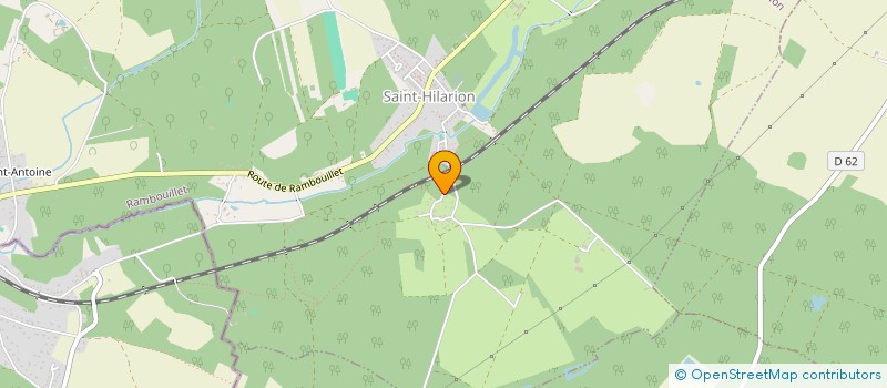 localisation de l'entreprise CCR IMMO  SAINT-HILARION