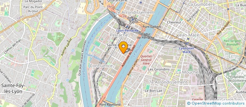 localisation de l'entreprise CCR IMMOBILIER  LYON
