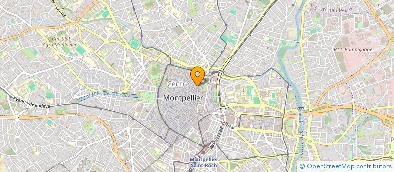 localisation de l'entreprise CCR PATRIMOINE à MONTPELLIER