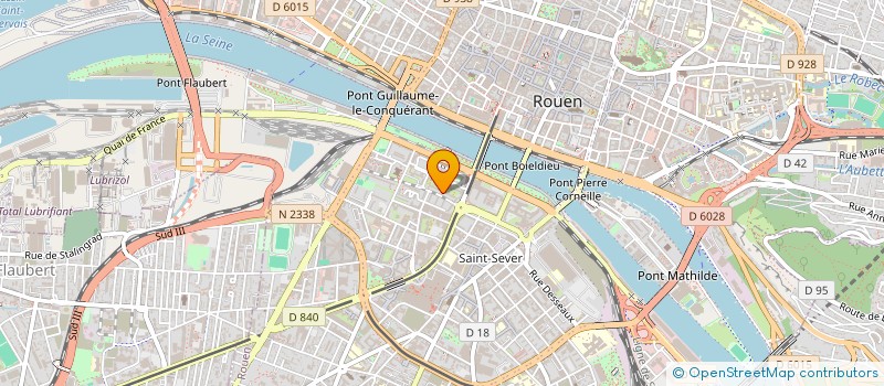 localisation de l'entreprise CCR URBAN à ROUEN