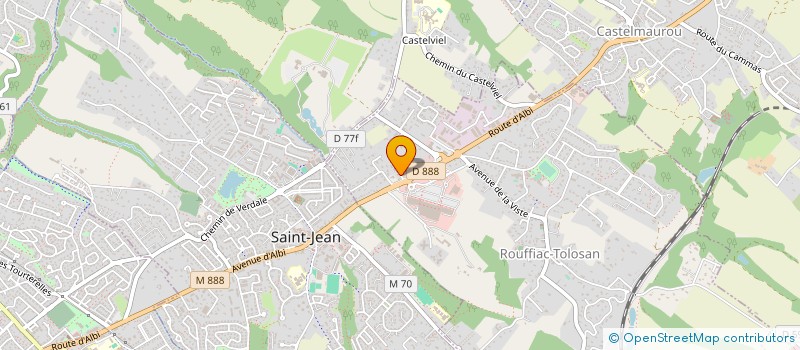 localisation de l'entreprise CCRH  ROUFFIAC-TOLOSAN