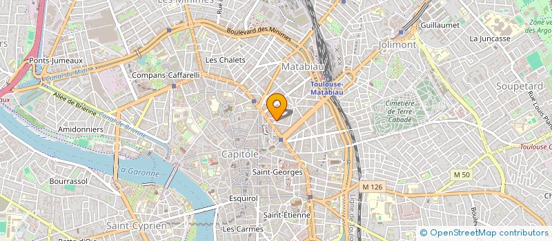 localisation de l'entreprise CCRS à TOULOUSE