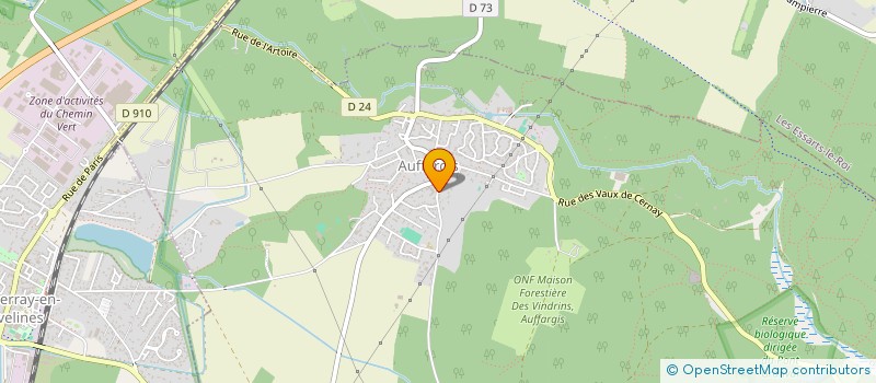 localisation de l'entreprise CCRT  AUFFARGIS