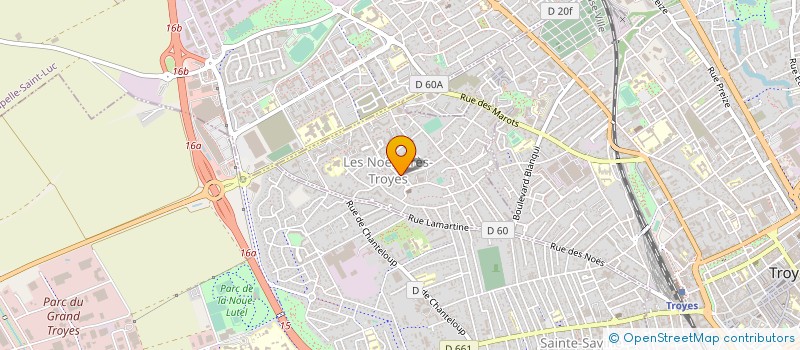 localisation de l'entreprise CCS 10 à SAINTE-MAURE