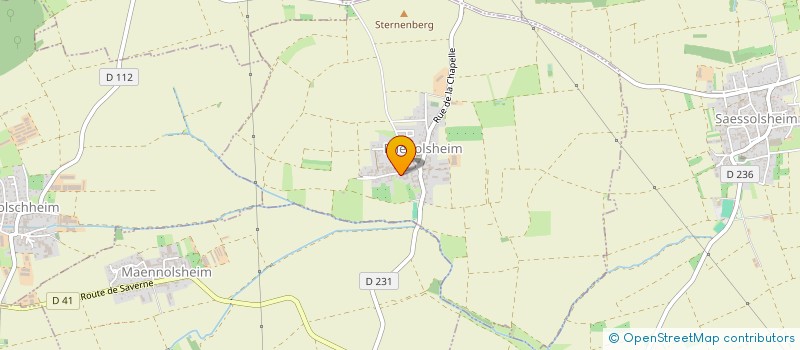 localisation de l'entreprise CCS  FRIEDOLSHEIM