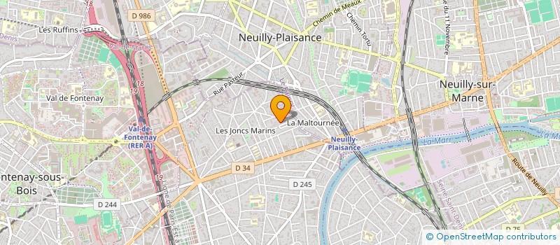 localisation de l'entreprise CCS  LE PERREUX-SUR-MARNE