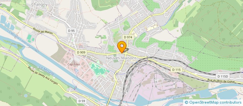 localisation de l'entreprise CCS GRAND EST à NEUVES-MAISONS